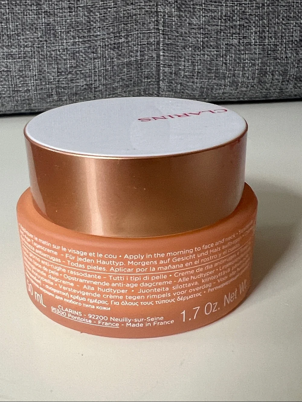 Clarins Peach-Orange Extra-Firming Day Cream